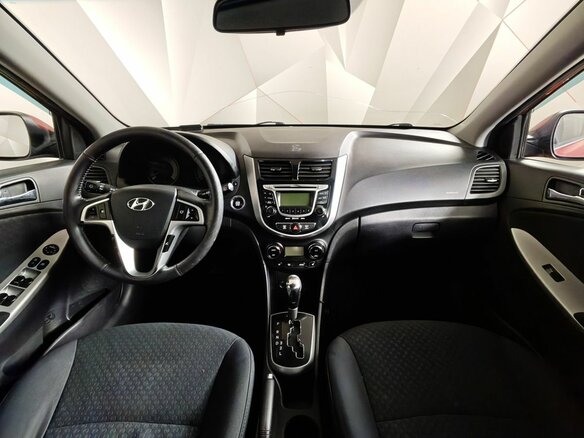 2011 Hyundai Solaris I, красный, 569000 рублей - вид 11