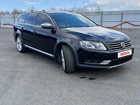 2013 Volkswagen Passat Alltrack B7, чёрный, 1650000 рублей, вид 1