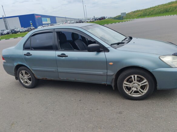 2006 Mitsubishi Lancer IX Рестайлинг, серый, 250000 рублей - вид 1