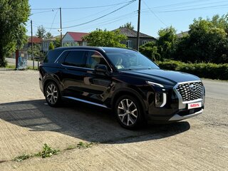 2021 Hyundai Palisade I, чёрный, 4370000 рублей, вид 3
