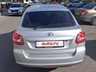 2018 Lada (ВАЗ) Granta I, серебристый, 590000 рублей, вид 4