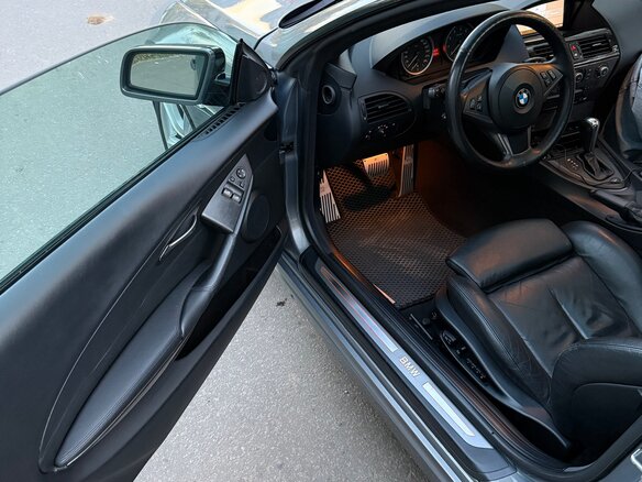 2007 BMW 6 серии 630i II (E63/E64), серый - вид 12