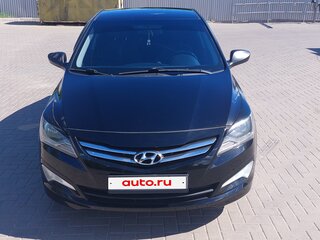 2014 Hyundai Solaris I Рестайлинг, чёрный, 685000 рублей, вид 1