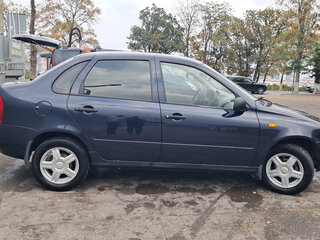 2008 Lada (ВАЗ) Kalina I, синий, 260000 рублей, вид 3