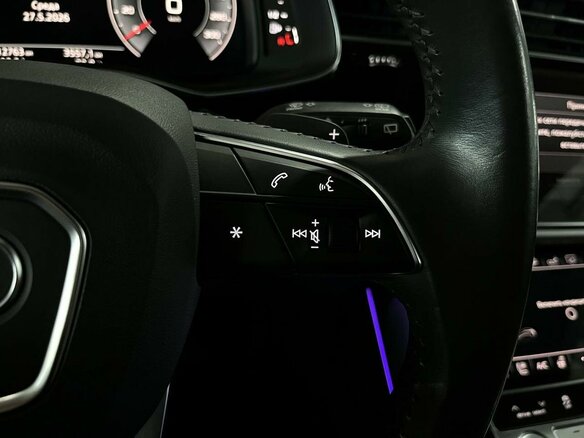 2019 Audi Q8 55 TFSI I (4M), серебристый - вид 19