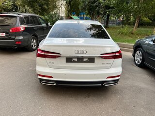 2022 Audi A6 45 TFSI V (C8), белый, 7200000 рублей, вид 4