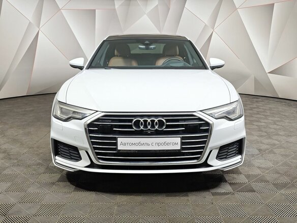 2020 Audi A6 45 TFSI V (C8), белый, 4635000 рублей - вид 6