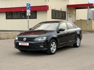2016 Volkswagen Jetta VI Рестайлинг, чёрный, 900000 рублей, вид 1