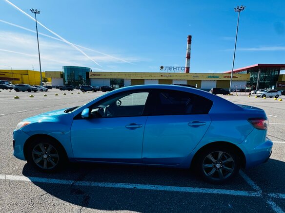 2011 Mazda 3 II (BL), голубой, 780000 рублей - вид 8