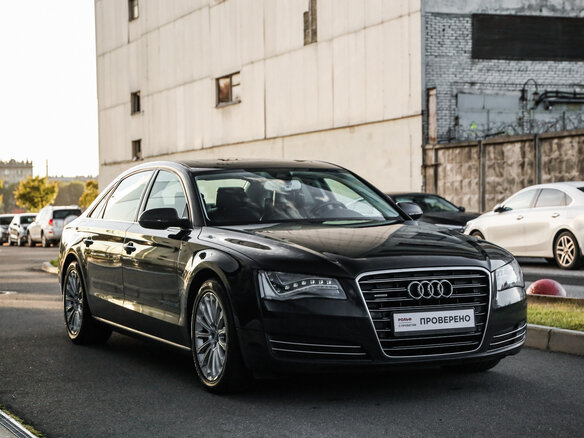 2011 Audi A8 III (D4), чёрный, 1590000 рублей - вид 4