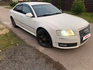 2006 Audi A8 II (D3) Рестайлинг, белый, 999000 рублей, вид 2