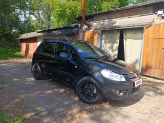 2008 Suzuki SX4 I (Classic), чёрный, 950000 рублей, вид 4
