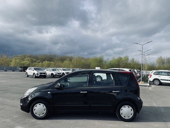 2010 Nissan Note I Рестайлинг, чёрный - вид 7