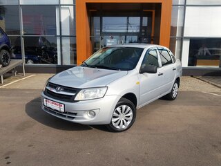 2013 Lada (ВАЗ) Granta I, серебристый, 317000 рублей, вид 1