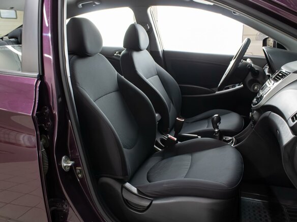 2012 Hyundai Solaris I, фиолетовый - вид 9