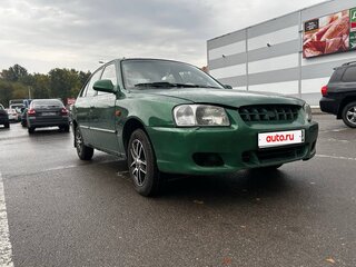 2000 Hyundai Accent II, зелёный, 280000 рублей, вид 5