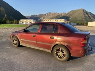 1998 Opel Astra G, пурпурный, 150000 рублей, вид 5