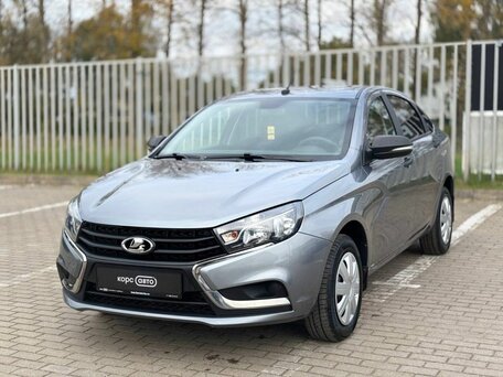2021 Lada (ВАЗ) Vesta I, серый, 982600 рублей, вид 3