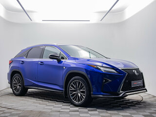 2017 Lexus RX 200t IV, синий, 3254000 рублей, вид 3