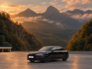 2017 Audi A4 V (B9), чёрный, 2500000 рублей, вид 5