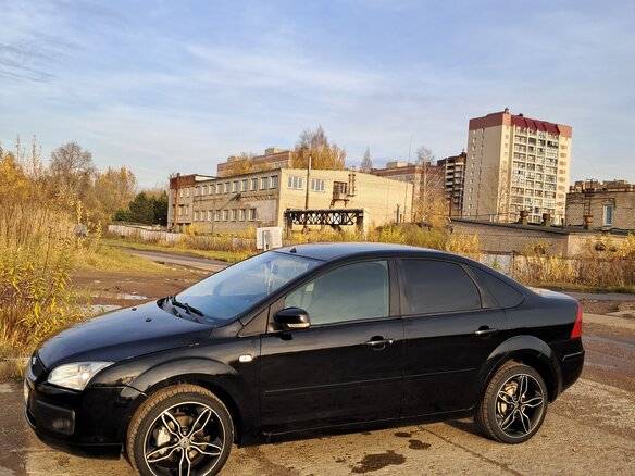 2005 Ford Focus II, чёрный, 450000 рублей - вид 2