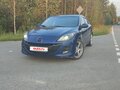 2009 Mazda 3 II (BL), синий, 730000 рублей - вид 1