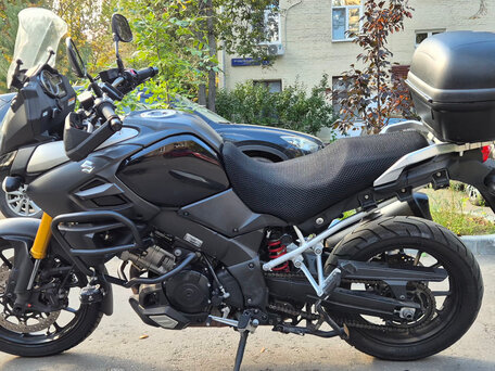 2015 Suzuki V-Strom 1000, чёрный, 750000 рублей, вид 1
