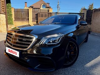 2019 Mercedes-Benz S-Класс AMG 63 AMG Long III (W222, C217) Рестайлинг, чёрный, 8500000 рублей, вид 2