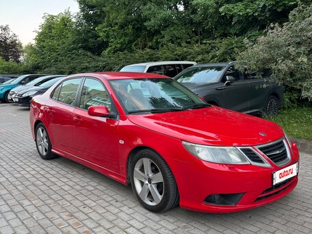 2008 Saab 9-3 II Рестайлинг, красный, 995000 рублей, вид 2