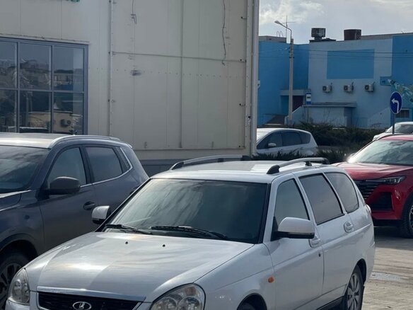 2009 Lada (ВАЗ) Priora I, белый, 355000 рублей - вид 1