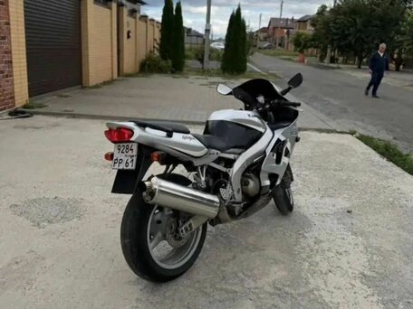 2002 Kawasaki ZX-6R Ninja, серебристый, 450000 рублей, вид 2
