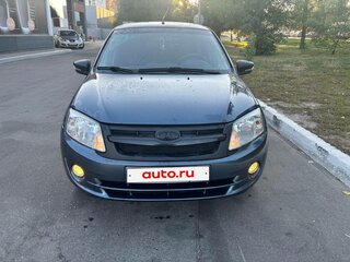 2014 Lada (ВАЗ) Granta I, синий, 395000 рублей, вид 2