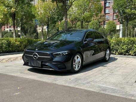 2023 Mercedes-Benz A-Класс 180 Long IV (W177) Рестайлинг, синий, 1550000 рублей, вид 1