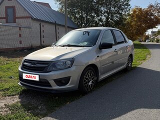 2014 Lada (ВАЗ) Granta I, серый, 490000 рублей, вид 1