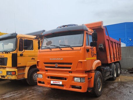2013 КамАЗ 6520, оранжевый, 1400000 рублей, вид 1
