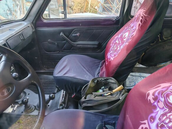 1996 Lada (ВАЗ) 2121 (4x4) I Рестайлинг, фиолетовый, 210000 рублей - вид 4