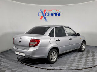 2013 Lada (ВАЗ) Granta I, серебристый, 279000 рублей, вид 4