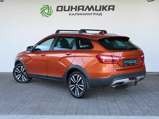 2020 Lada (ВАЗ) Vesta SW Cross I, оранжевый, 1100000 рублей, вид 3