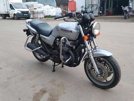 2003 Honda CB 750, серебристый, 349000 рублей, вид 2