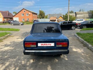 2008 Lada (ВАЗ) 2107, синий, 100000 рублей, вид 3