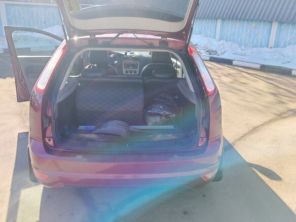2008 Ford Focus II Рестайлинг, красный, 350000 рублей - вид 6