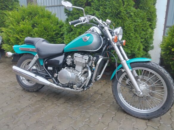 1999 Kawasaki EN500 Vulcan, зелёный, 299000 рублей - вид 4