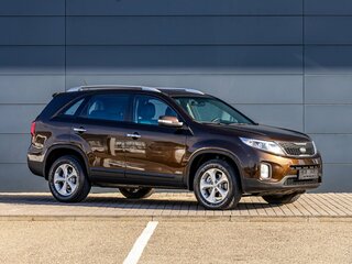 2014 Kia Sorento II Рестайлинг, коричневый, 1995000 рублей, вид 3