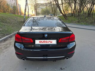 2018 BMW 5 серии 520d VII (G30/G31/G38), чёрный, 3150000 рублей, вид 3