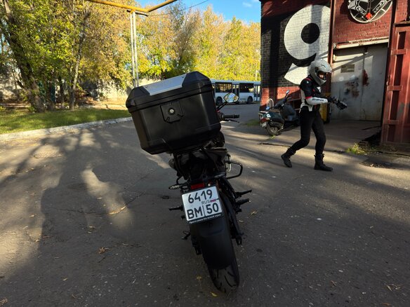 2026 Bajaj Pulsar NS400Z, чёрный, 419000 рублей - вид 12