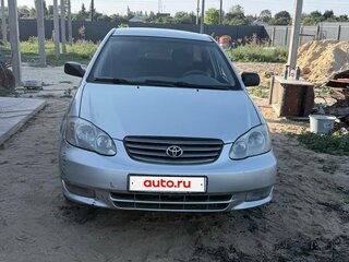 2004 Toyota Corolla IX (E120, E130) Рестайлинг, серебристый, 400000 рублей, вид 2