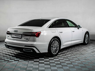 2020 Audi A6 45 TFSI V (C8), белый, 3777000 рублей, вид 5