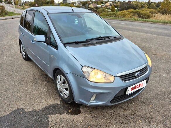 2007 Ford C-MAX I Рестайлинг, голубой, 560000 рублей - вид 2