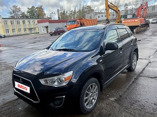 2012 Mitsubishi ASX I, чёрный, 790000 рублей, вид 3