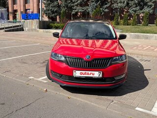 2019 Skoda Rapid I Рестайлинг, красный, 1450000 рублей, вид 2
